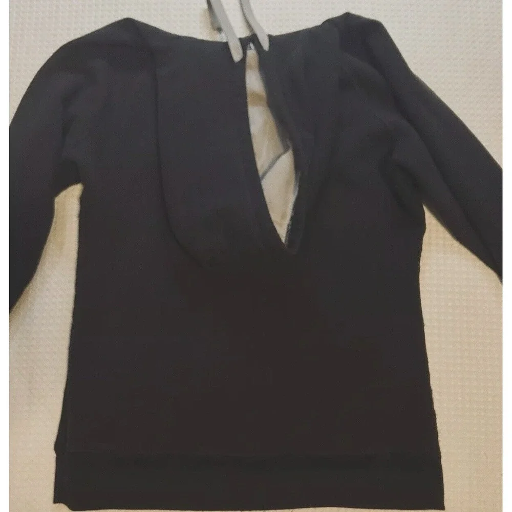 The North Face USA Women's Large Black Hoodie Never Stop Exploring Sweatshirt
